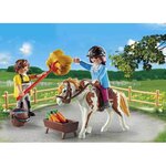 Playmobil - 70505 - starter pack cavaliere et palefrenier