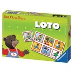 Petit ours brun loto - jeu éducatif classique - ravensburger-des 2 ans