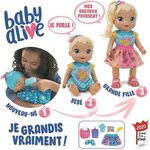 Baby alive - bébé grandit et parle - poupée - happy hope ou merry meadow