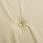 vidaXL Coussins de chaise de jardin 4 Pièces beige 50x50x3cm tissu oxford
