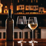 Verre à vin en cristal chime 495 ml - lot de 6 - olympia -  - cristal sans plomb x225mm
