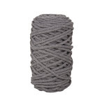 Fil à crocheter Tressé Braidy Recycling 4mm Gris granite