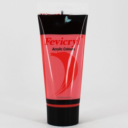 Peinture acrylique en tube scarlet lake 200ml - amt