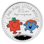 Pièce de monnaie 2 Pounds Royaume-Uni 2021 1 once argent BE – Monsieur Costaud et Madame Risette