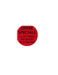 (rouleaux de 2000 etiquettes) etiquette adhésive - offre spéciale ronde