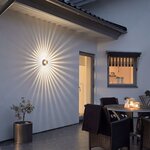KONSTSMIDE Applique murale Monza 1x3W Anthracite
