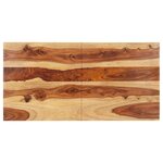 vidaXL Dessus de table Bois solide 15-16 mm 60x120 cm