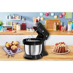 Moulinex qa110810 oh my cake robot pâtissier - 300w - 5 vitesses - bol inox 4l - rotation automatique - compact