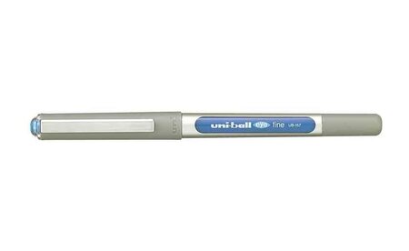Roller encre liquide eye ub157 pte moy. 0 7mm bleu turquoise uni-ball
