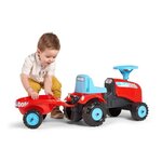 FALK - Porteur Tractor Go! Avec remorque