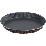 TEFAL SUCCESS Moule à tarte J1608402 diamètre 30 cm marron