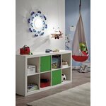 Eglo applique murale / plafonnier viki 1 bleu 92146