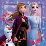 Ravensburger Puzzles 3x49 pièces - Le voyage commence / Disney La Reine des Neiges 2