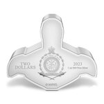 Pièce de monnaie en Argent 2 Dollars g 31.1 (1 oz) Millésime 2023 IRON MAN