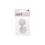 2 boîtes hochet pour doudou ø 3 7 cm