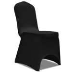 vidaXL Housse de chaise élastique 50 Pièces
