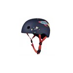 Casque Vélo et Trottinette Rocket  boucle magnétique  lumière LED intégrée  Taille XS