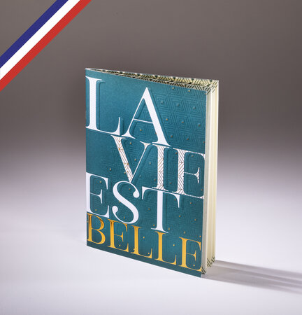 Miniatures - Cahier A5 - La vie est belle