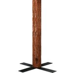 vidaXL Sapin de Noël mince pré-éclairé et boules vert 150 cm