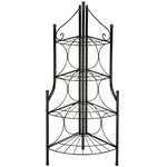 Tectake etagère pour plantes angle 4 niveaux