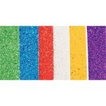 Mousse adhésive pailletée A4 10 pièces Lot A