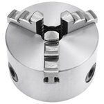 vidaXL Mandrin de tour auto-centrant à 3 mâchoires 100 mm Acier