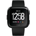 FITBIT VERSA  Montre-coach connectée - Noire FB505GMBK-EU