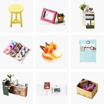 Robotime Kit miniature de bricolage Dessert Shop
