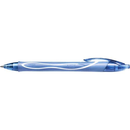 Stylo à encre gel gelocity quick dry  tracé: turquoise bic