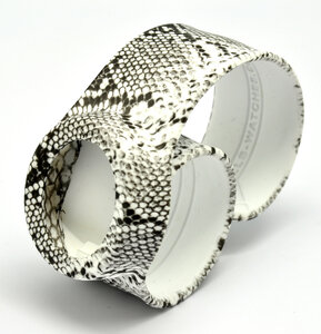 Bracelet de montre classic waterprint python