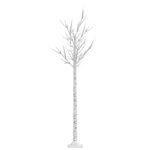vidaXL Sapin de Noël 180 LED bleues Saule 1 8 m Int/Ext