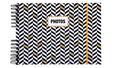 Album photos à spirales 50 pages noires SoDeco - 32x22cm EXACOMPTA
