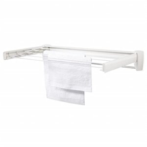 Leifheit étendoir mural telegant plus 70 blanc 83201