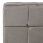 vidaXL Chaise de relaxation 65x79x87 cm Gris clair Velours