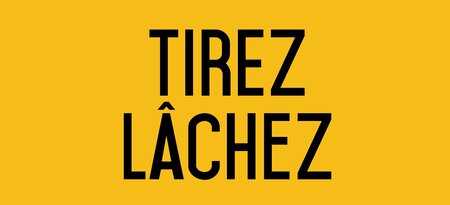 Autocollant vinyl - tirez lâchez - l.200 x h.100 mm uttscheid