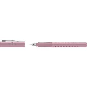 Stylo plume grip 2010 harmony pointe moyenne rose faber-castell