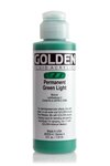 Peinture Acrylic FLUIDS Golden IV 119ml Vert Permanent clair