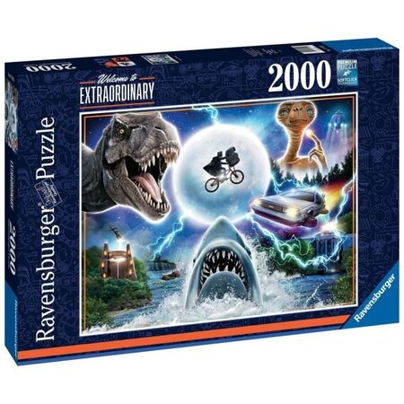Ravensburger - puzzle 2000 pieces - les films cultes d'universal
