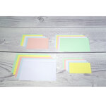 Etui De 100 Fiches - Bristol Ligné Non Perforé 75x125mm - X 10 - Exacompta