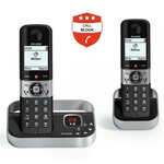 Telephones fixes alcatel f890 voice duo avec répondeur