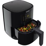 Philips hd9252/90 airfryer essential compact - friteuse - 0 8kg - rapid air - ecran tactile 7 préréglages - noir