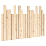 vidaXL Tête de lit murale 127 5x3x80 cm Bois massif de pin