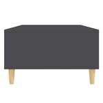 vidaXL Table basse Gris 103 5x60x35 cm Aggloméré
