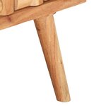 vidaXL Buffet 75x35x65 cm Bois d'acacia solide