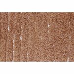 Tapis coton réversible - beige et camel - 170 x 240 cm