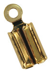 Embout de cordon Doré 2 mm 4 pièces