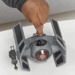 Star Wars Mission Fleet – Figurine Dark Vador et véhicule chasseur TIE avancé - 6 cm
