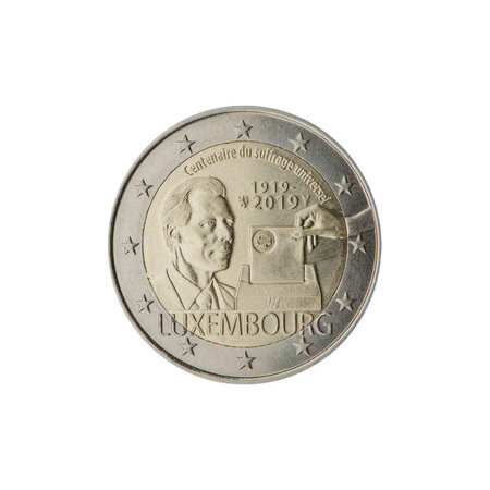 Luxembourg 2019 - 2 euro commémorative suffrage