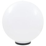 vidaXL Lampes à LED sous forme de boule 2 Pièces Sphérique 50 cm PMMA