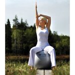 Sissel ballon d'exercice securemax 75 cm gris sis-160.014